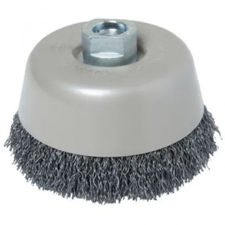 GRATA COPA CONICA ACERO ONDULADO 3″ M14 X 2 #1080155