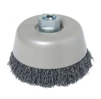 GRATA COPA CONICA ACERO ONDULADO 5″ ACOPLE 5/8″ #1080166