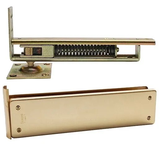 PLACAS PARA QUICIOS BRONCE SATINADO