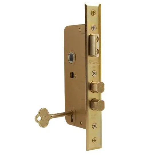 Cerradura Interior Llave Acero Zinc