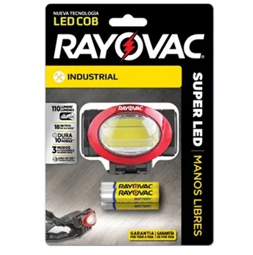 Linterna Manos Libres 3 LED 50 Hrs 60 Lumens