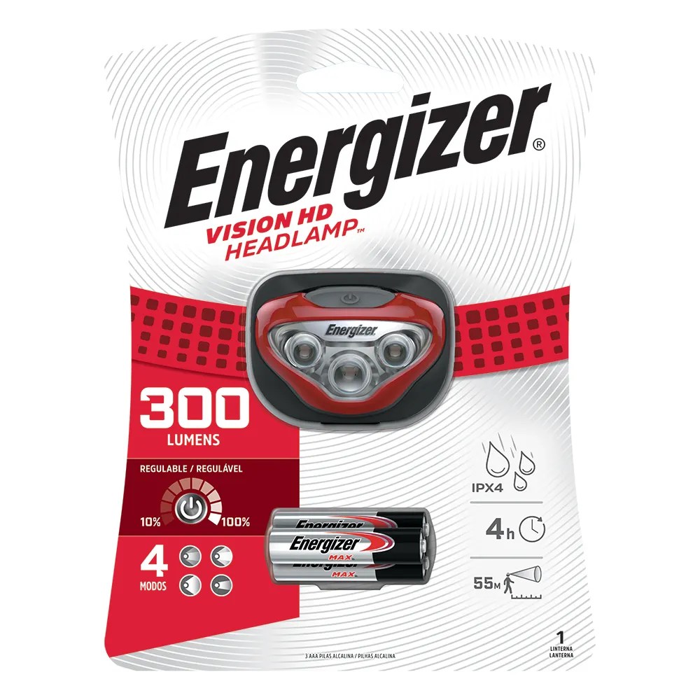 Linterna Manos Libres Vision 300 Lumens
