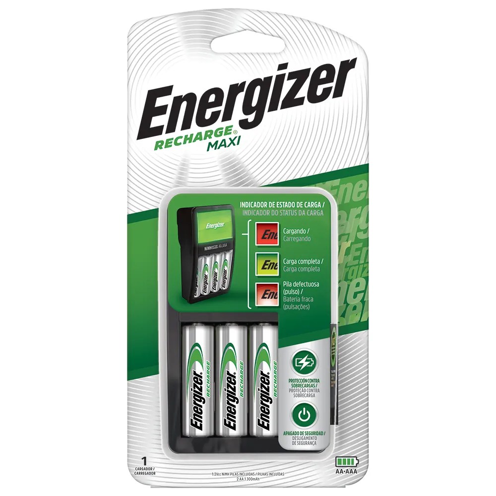 Cargador Pilas Maxi BW 1300mAh