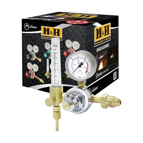 REGULADOR FLUJOMETRO DE ARGON (CAJA)