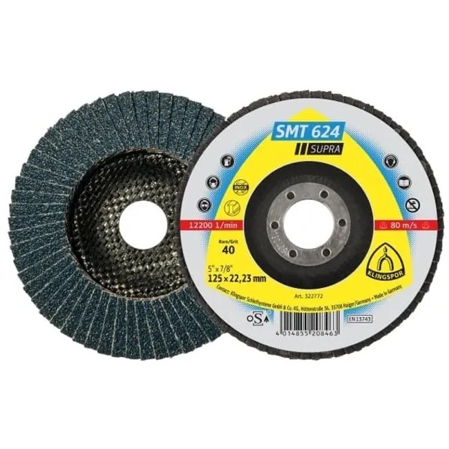 DISCO TRASLAPADO 4.5″ GR.120 #SMT 624