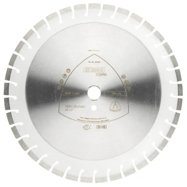 DISCO TRONZADO DE DIAMANTE DE 14″ SUPRA 37 K (350 X 3.0 X 25.4)