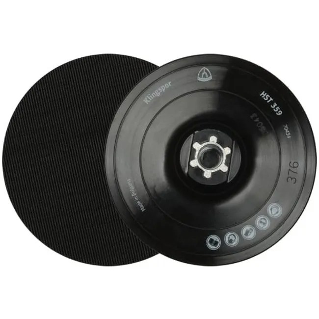 PLATO DE SOPORTE 5″ CON SUJECION VELCRO