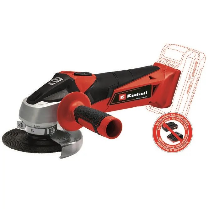 Esmeril Angular Inalámbrico 4 1/2″, 18V