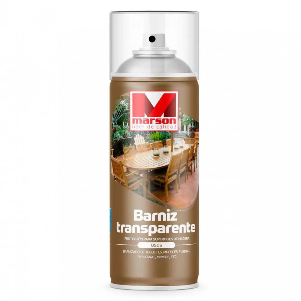 BARNIZ TRANSPARENTE BRILLANTE DE 485 ML.