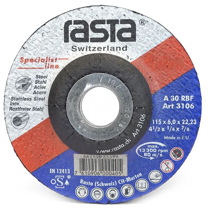 DISCO DE DESBASTE DE 7.0″ X 1/4″ X 7/8″