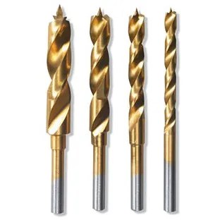 JUEGO DE BROCAS CON PUNTA DE HELICE CUBIERTAS DE TITANIO