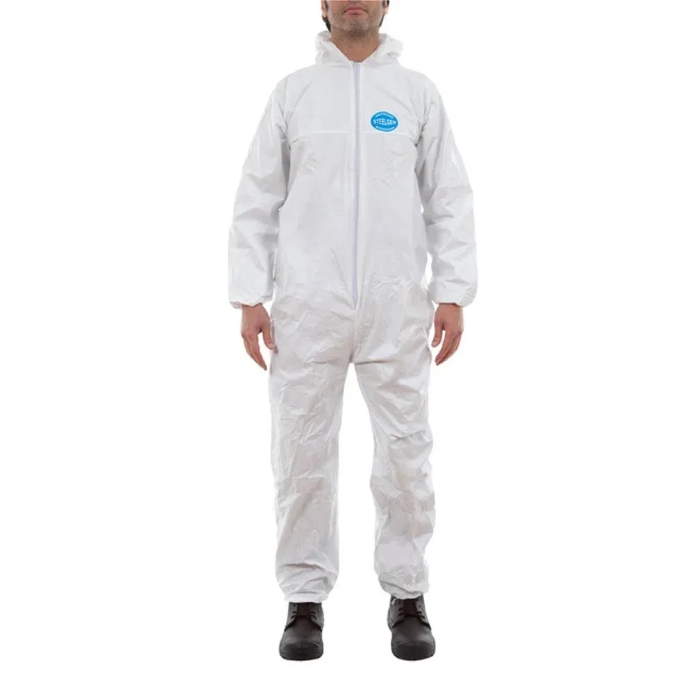 BUZO DESECHABLE STEELGEN BLANCO “XL” “STEELPRO”