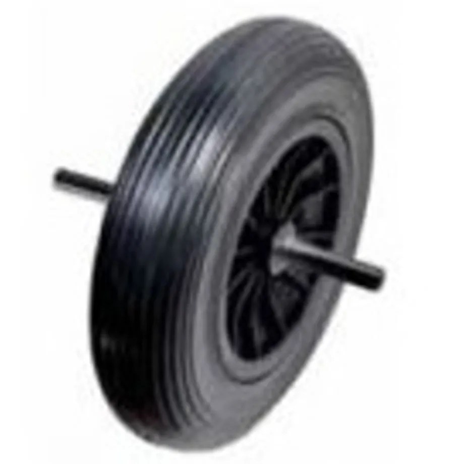 RUEDA NEUMATICA MACIZA 10″