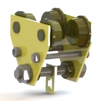CARRO TECLE COLGANTE SIN CADENA 2000 KG.