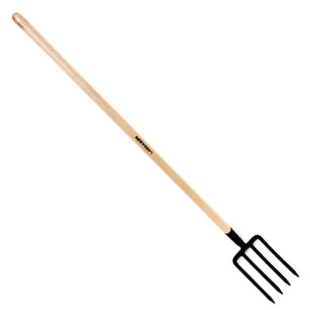 HORQUETA LAYA PARA JARDIN DE 4 GANCHOS, CON MANGO DE 1.35 MT
