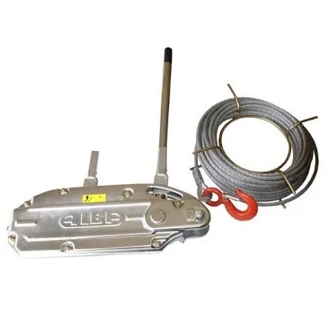 TECLE TIPO TIRFOR 1.600 KG. 20 MT. CABLE