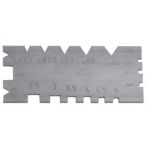 PLANTILLA UNIVERSAL HERRAMIENTAS DE ROSCAR 30° – 55Âş – 60Âş HILO RECTO PLANTILLA UNIVERSAL HERRAMIENTAS DE ROSCAR 30° – 55Âş – 60Âş HILO RECTO