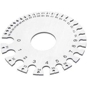 CALIBRE PARA ALAMBRE, CAPACIDAD #1-36, CON 36 APERTURAS CALIBRE PARA ALAMBRE, CAPACIDAD #1-36, CON 36 APERTURAS