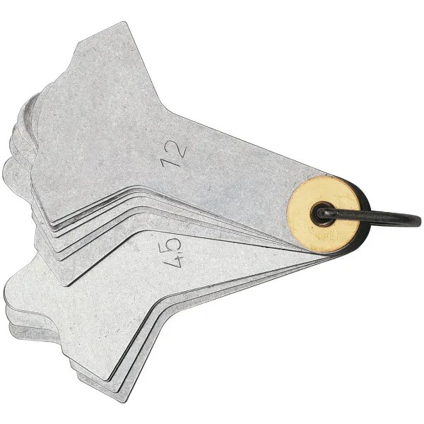 GALGA PARA CORDONES SOLDAR 12 HOJAS DE 3 A 12 MM.