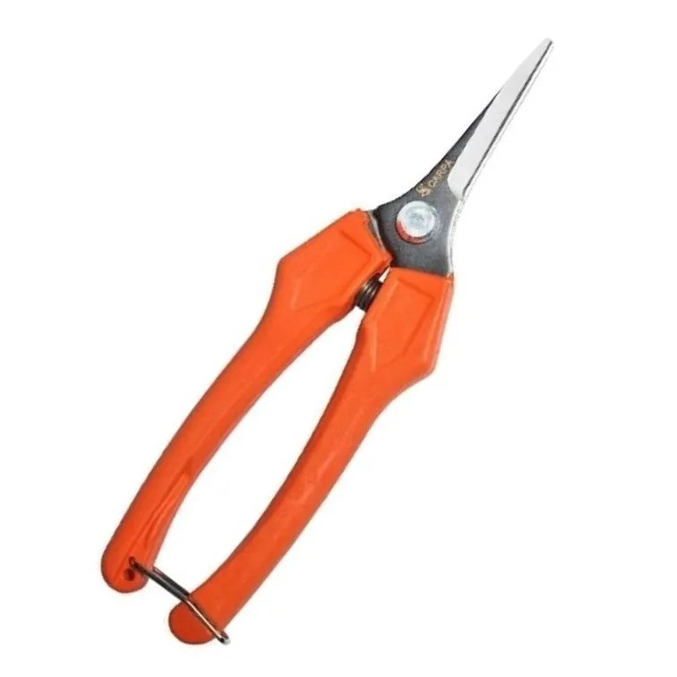 TIJERA PARA VENDIMIA Y COSECHA DE 18 CM.