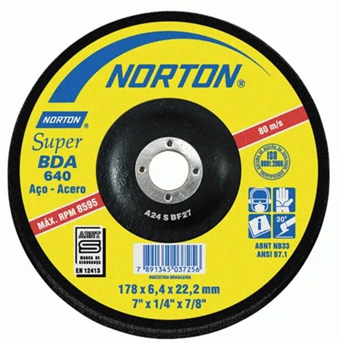 DISCO DE DESBASTE A/C DE 4.5″ (BDA640)