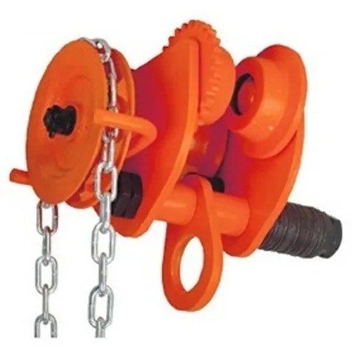 CARRO TECLE CON CADENA 0.5 TON.