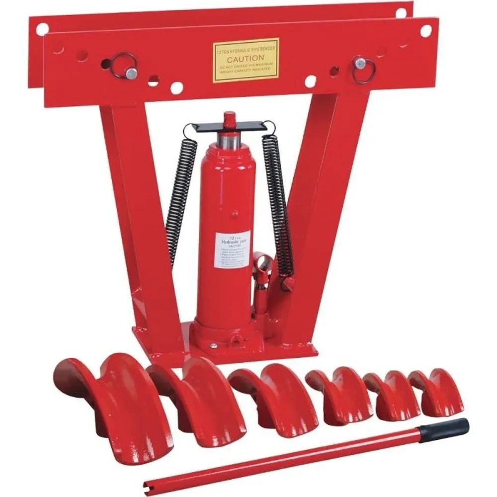 CURVADORA HIDRAULICA DE CAÑERIAS 1/2″-3″ DE PISO SIN TRIPODE, 16 TON.
