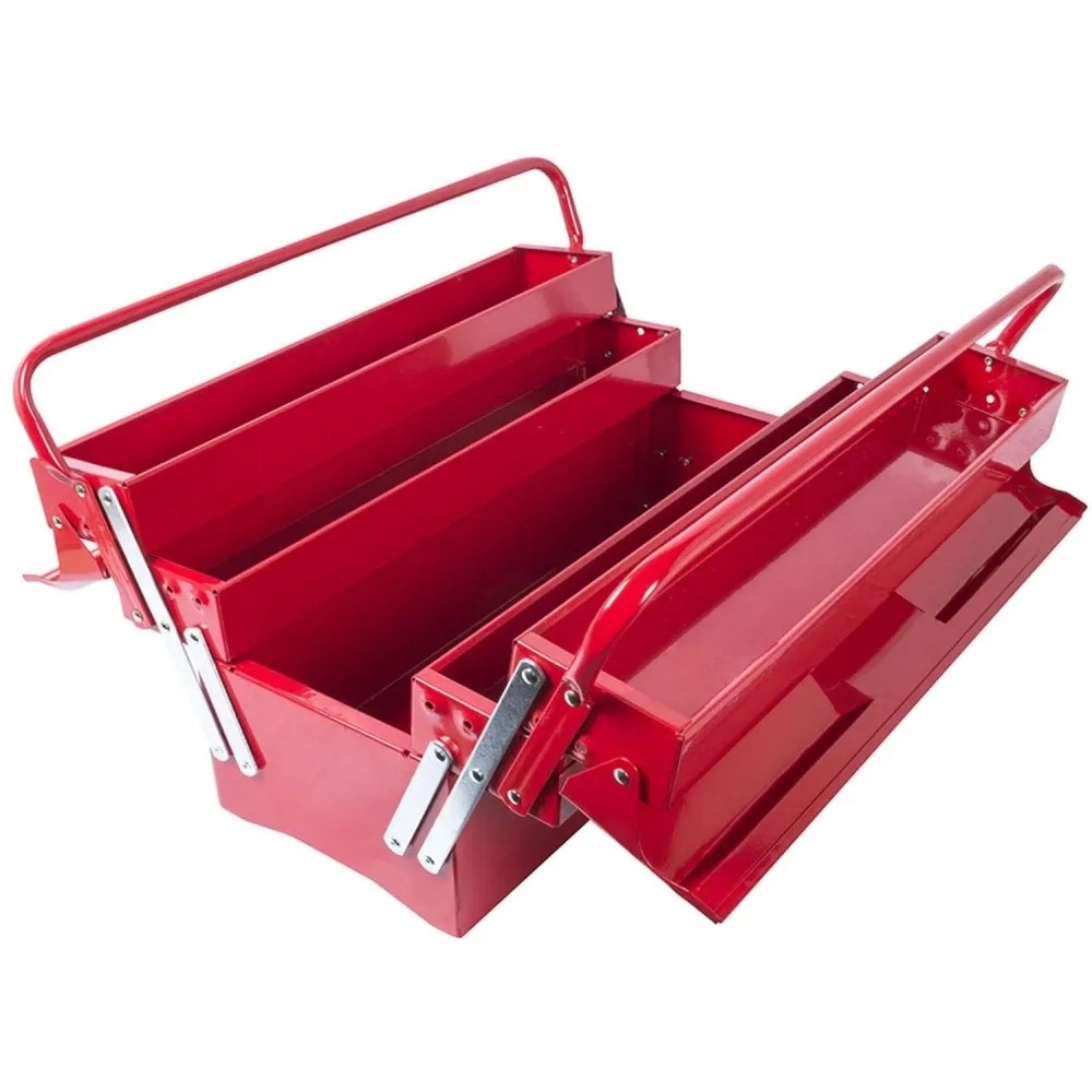 CAJA PARA HERRAMIENTAS 500X290X200 MM. CON BANDEJAS CORREDIZAS