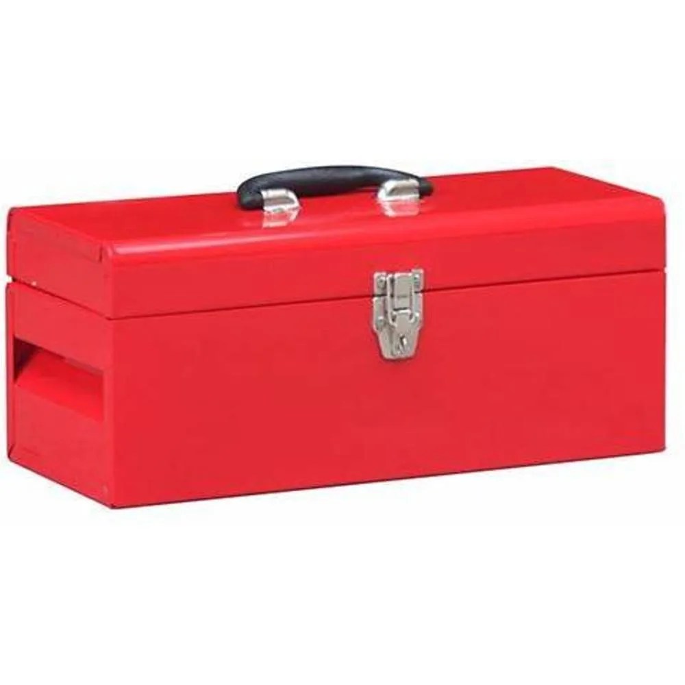 CAJA PARA HERRAMIENTAS METALICA DE 483 X 180 X 180 MM, CON BANDEJA