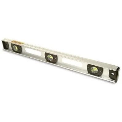 NIVEL ALUMINIO TIPO EXTENSIBLE, 3 AGUAS DE 600 MM. – 900 MM.