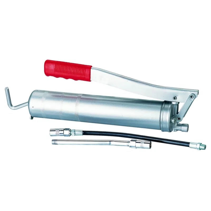BOMBA DE ENGRASE MANUAL CON EXTENSION RIGIDA Y FLEXIBLE