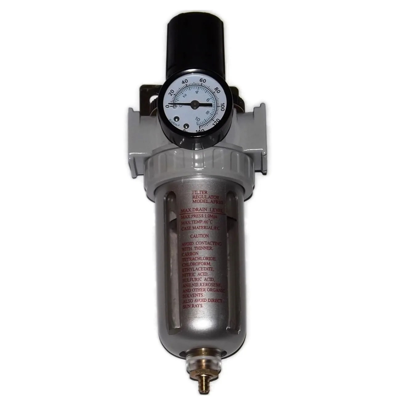 CONJUNTO FILTRO Y REGULADOR DE PRESION, HILO DE 1/2″, PRESION MAXIMA 150 PSI