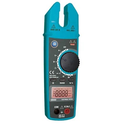 MULTITESTER/AMPERIMETRO TENAZA ABIERTA