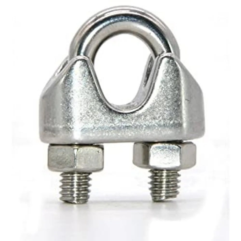 ABRAZADERA P/CABLE GALVANIZADA 1/8″