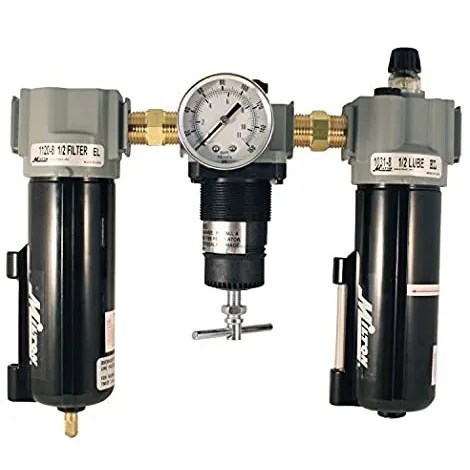 FILTRO/REGULADOR/LUBRICADOR DE 1/2″, 2 – 125 PSI, 250 PCM