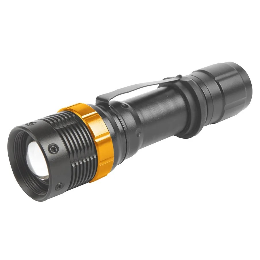 LINTERNA DE ALUMINIO, LED 150 LUMENES C/ ZOOM