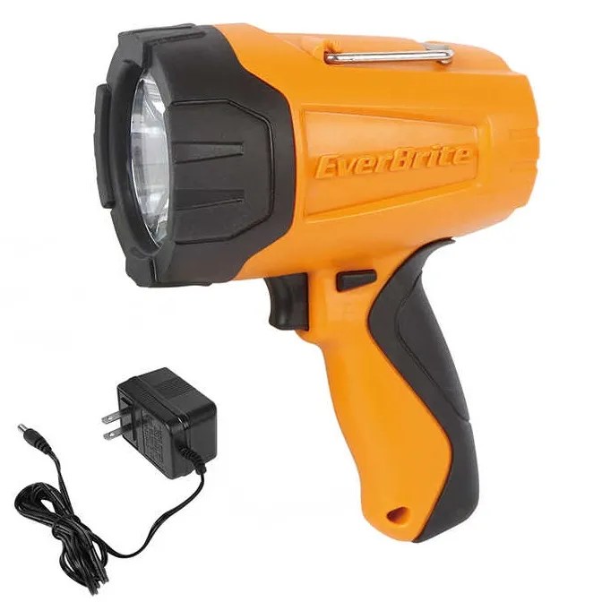 FAROL LED RECARGABLE LI-ION DE 5 W., 3.7 V, BATERIA DE 2000 MAH, 200 LUMENES