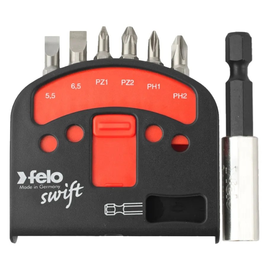 JGO. DE PUNTAS INDUSTRIALES DE 7 PZAS PLANAS 5,5MM