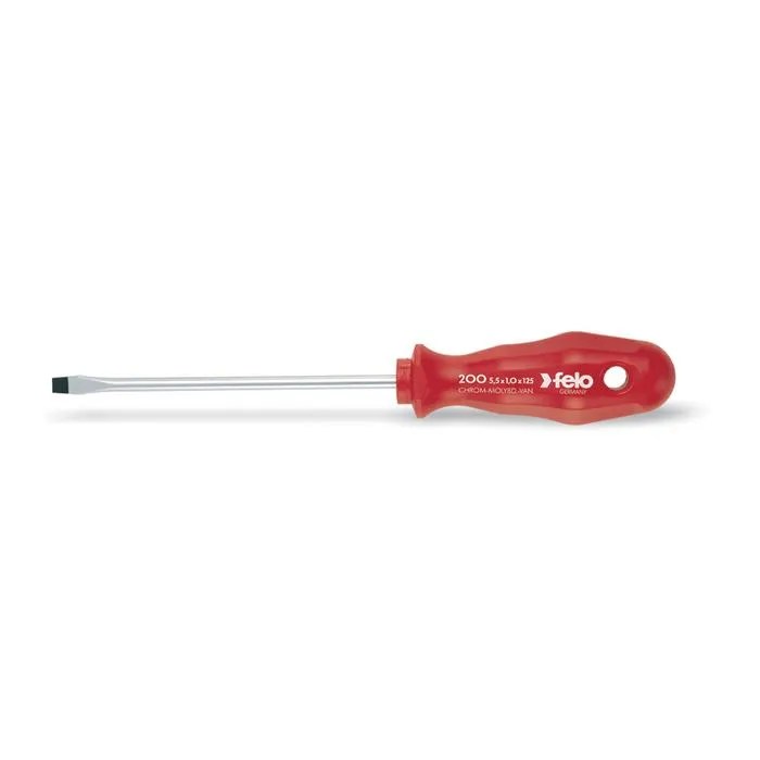 DESTORNILLADOR PLANO 3,0 X 80 MM M.ROJO