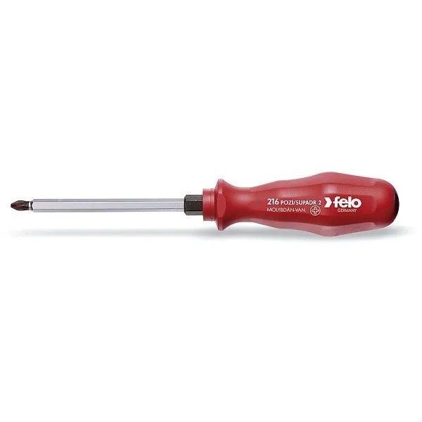 DESTORNILL. CRUZ PZ2 X 100MM HEXAG. ROJO