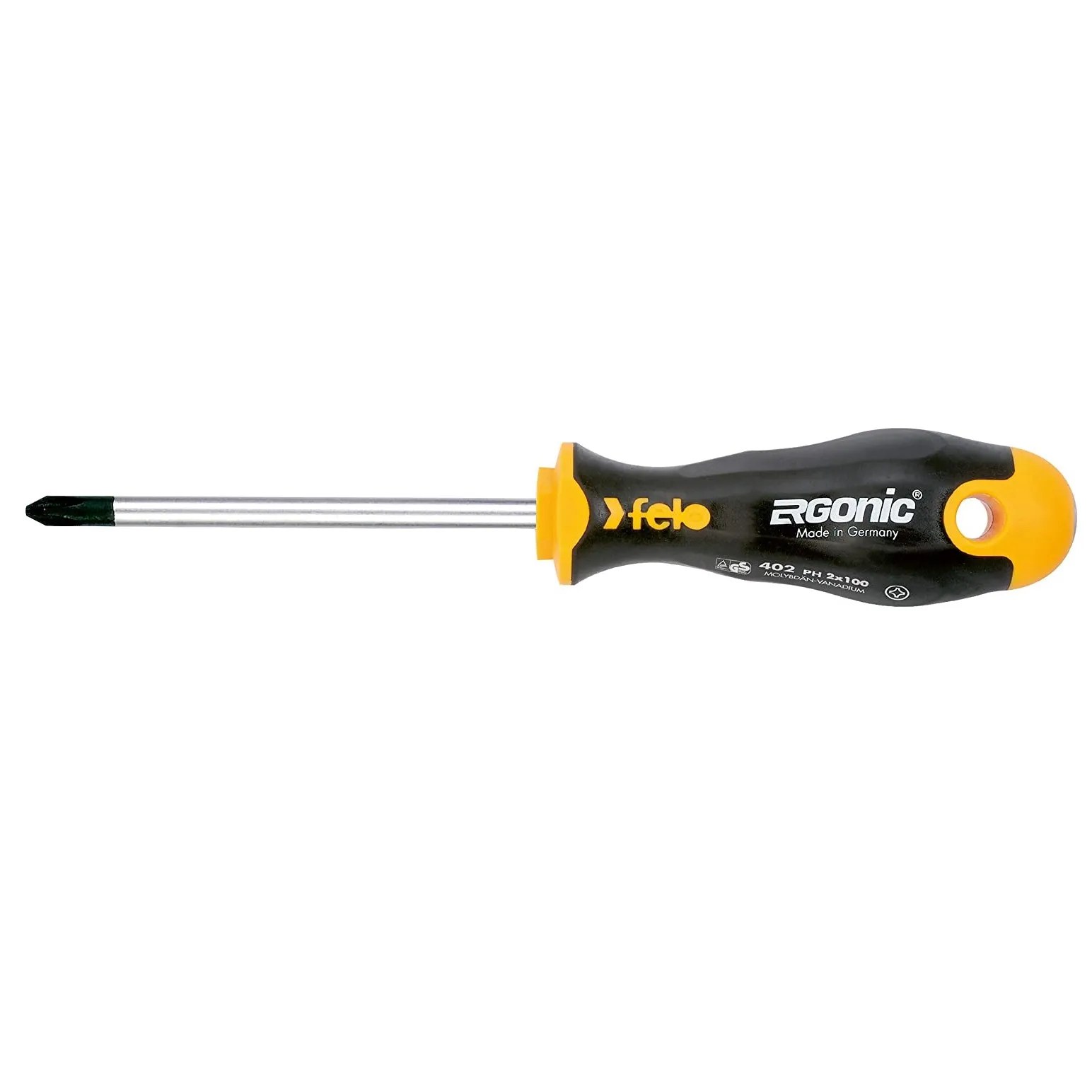 DESTORNILLADOR CRUZ PH2 X 100MM ERGONIC
