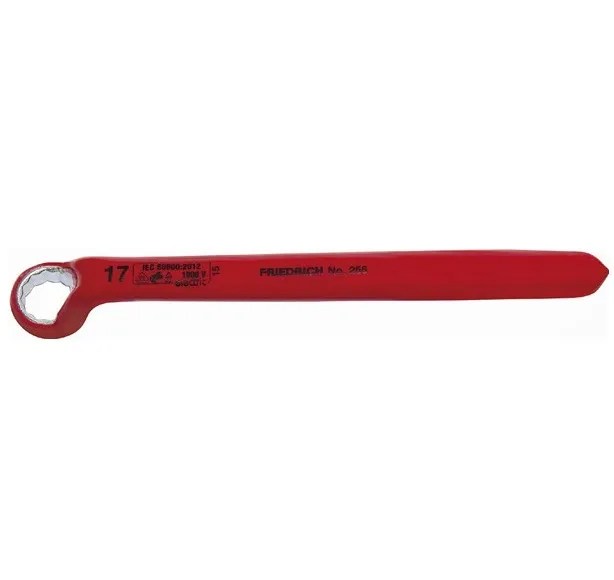 LLAVE CORONA AISLADA 1000V. DE 7 MM.