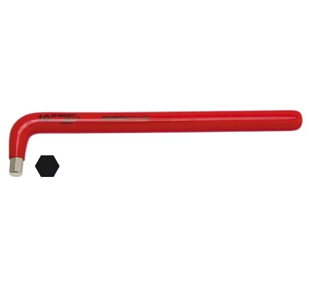LLAVE ALLEN AISLADA 1000V. DE 10 MM.