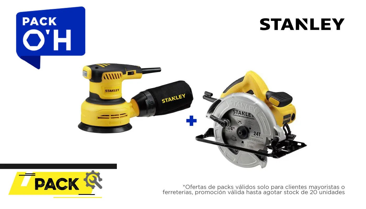 KIT SIERRA SC16 1600W 7.1/4″+LIJADORA ROTO SS30B2C