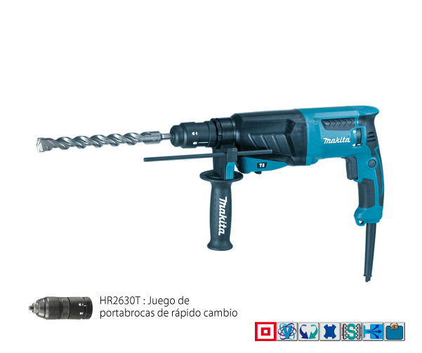 MARTILLO ROTATIVO SDS-PLUS 24 MM.,