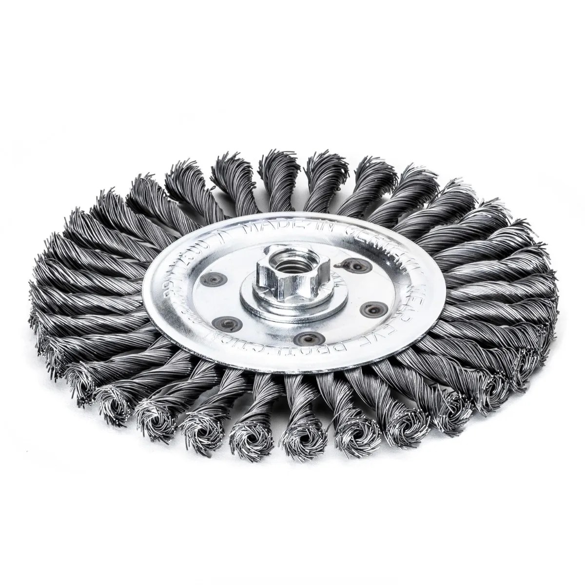 GRATA CIRCULAR DE 6″ CON HILO M14 DE 0.50 MM.