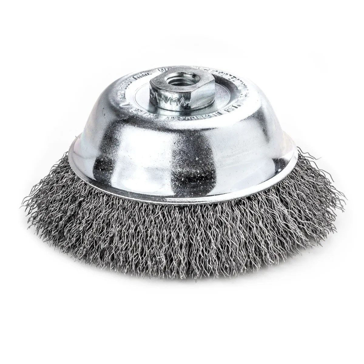 GRATA COPA CONICA DE 4″ AC. ONDULADO M14