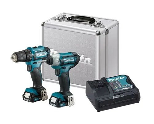 SET DE TALADRO ATORNILLADOR INALAMBRICO DE 3/8″