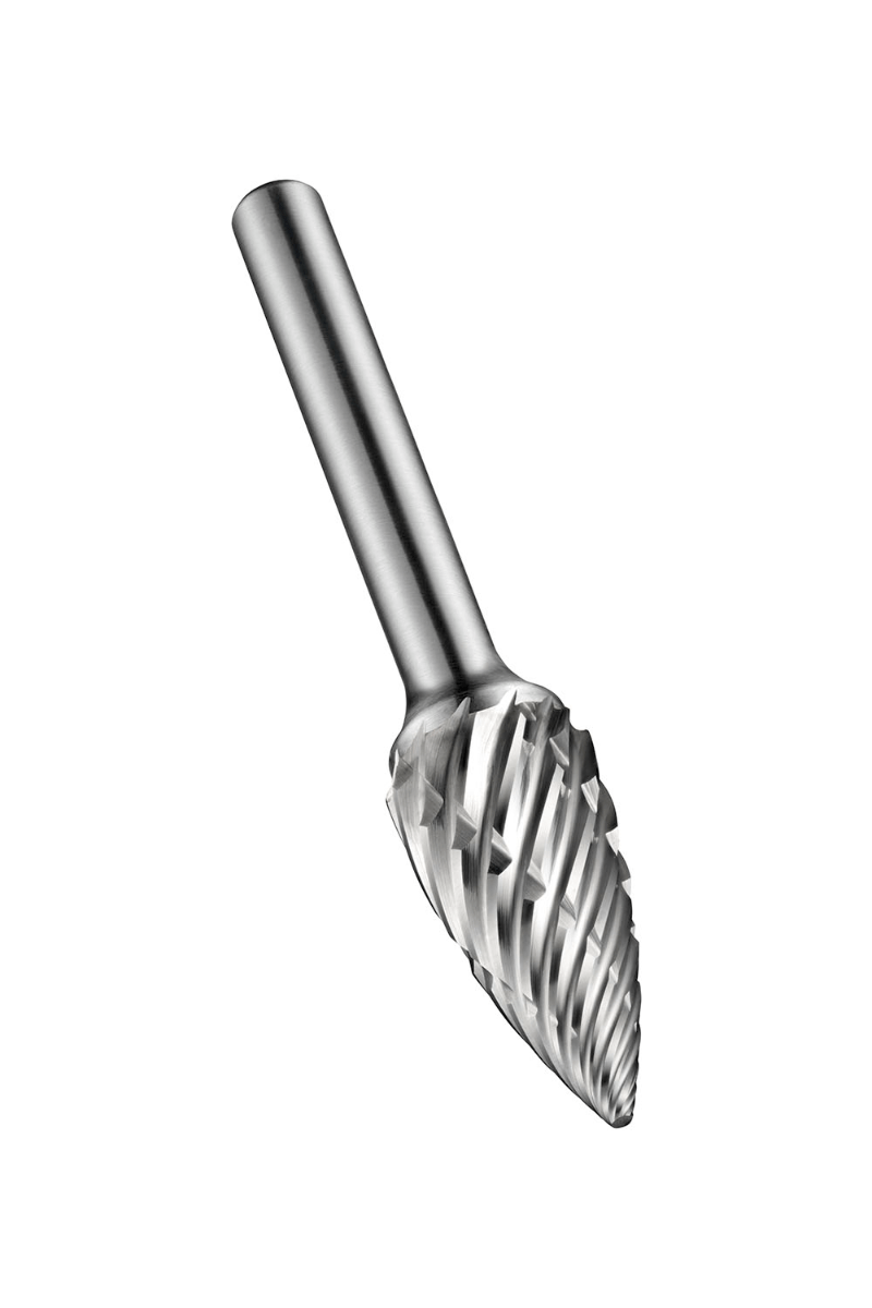 LIMA ROTATIVA T/ARBOL 12.7 X 6.0 MM. METAL DURO, CON PUNTA