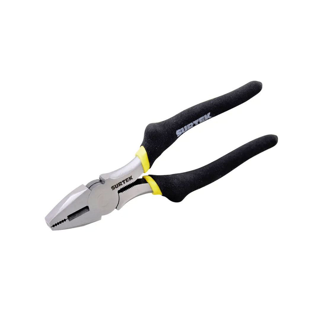 Pinza para electricista con mango rubber grip de 7″ corte lateral